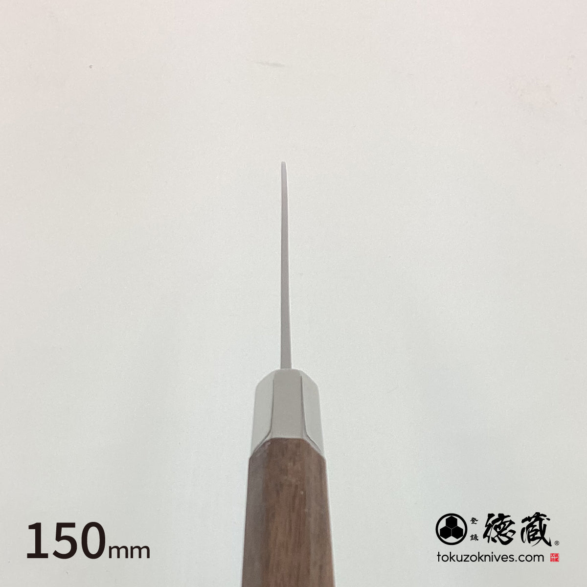 Gin San Petty / Paring Knife Japanese pattern Walnut Octagonal Handle