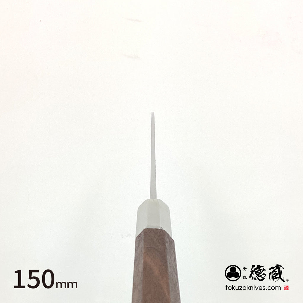 Gin San Petty / Paring Knife Japanese pattern Walnut Octagonal Handle