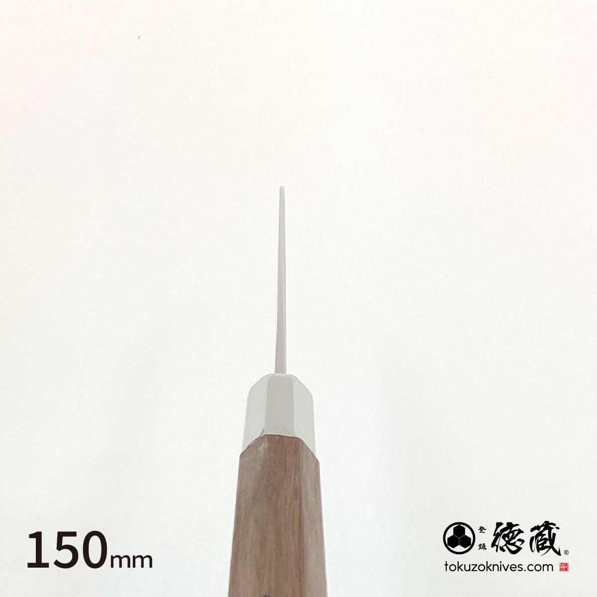 Gin San Petty / Paring Knife Japanese pattern Walnut Octagonal Handle