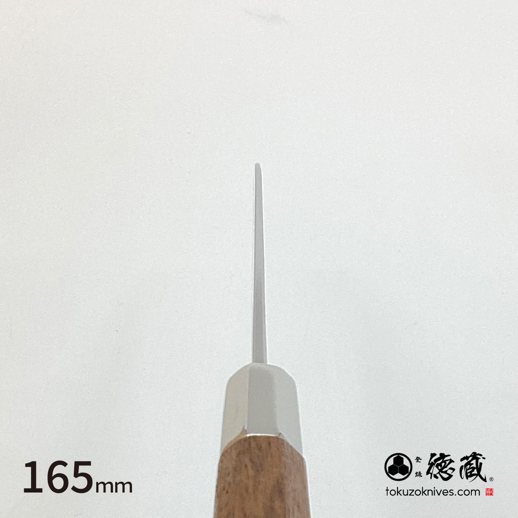 Gin San Funayuki Knifee Japanese pattern Walnut Octagonal Handle