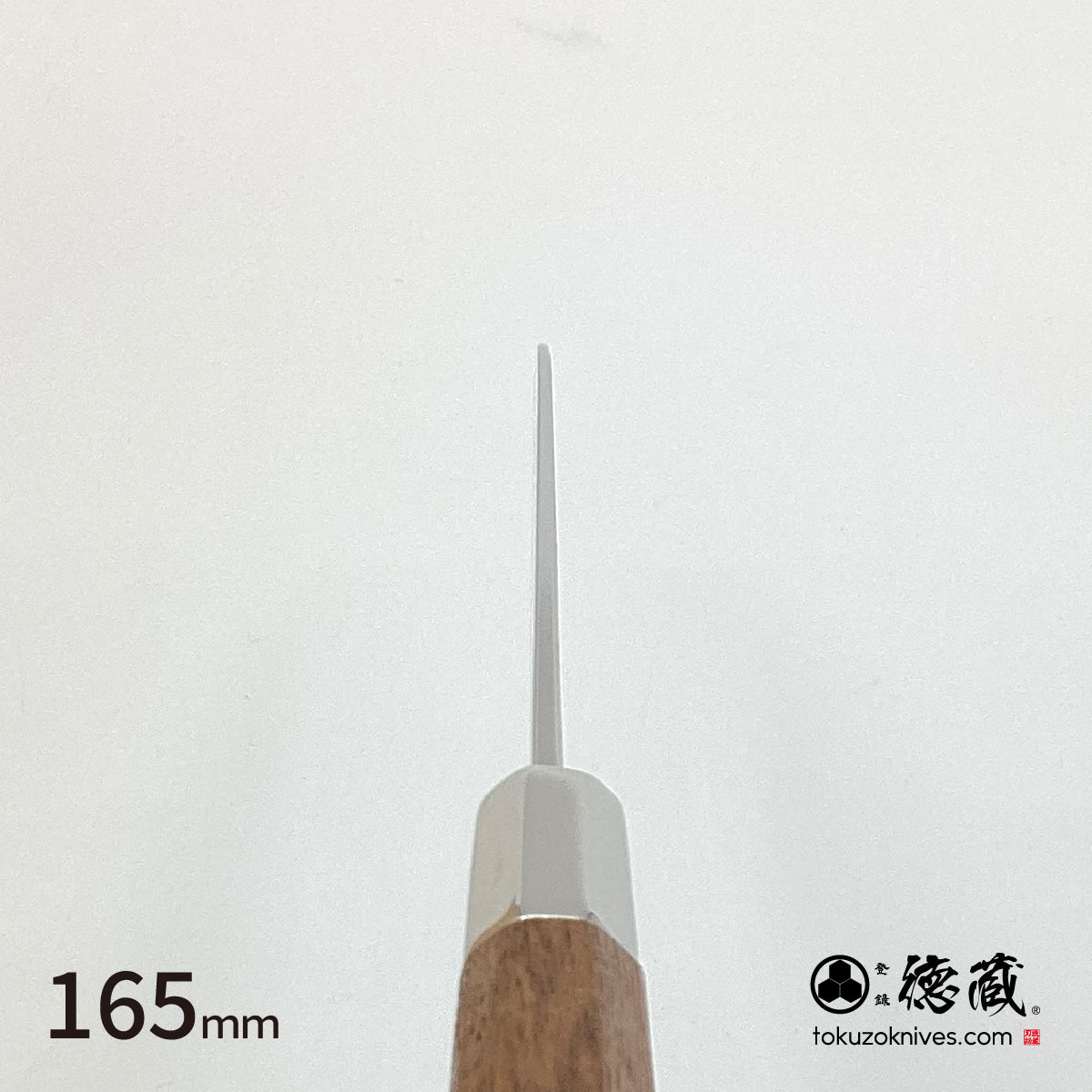 Gin San Funayuki Knifee Japanese pattern Walnut Octagonal Handle