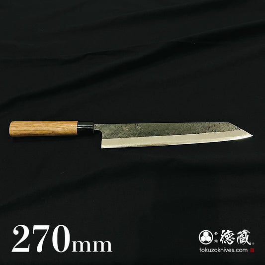 青二 切付包丁 胡桃柄