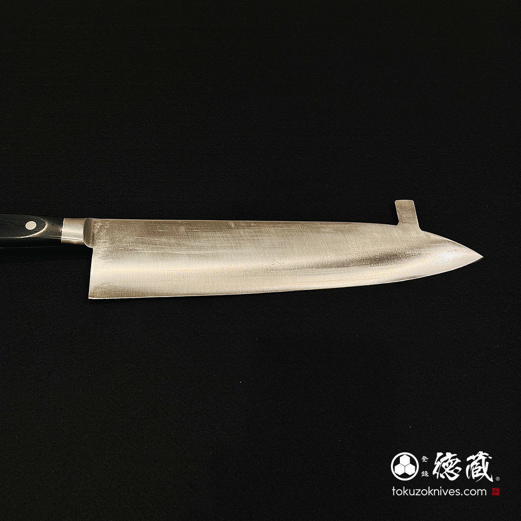 SK　冷凍切り牛刀包丁　黒ハンドル