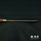 VG10 Santoku knife, mahogany handle