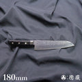 SKD 大马士革 万能刀 黑色手柄