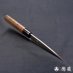 AUS8　貝サキ包丁　ウエンジ柄