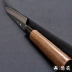 AUS8　貝サキ包丁　ウエンジ柄