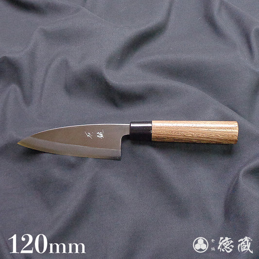 A8  Left-handed small Deba knife   wenge tree handle