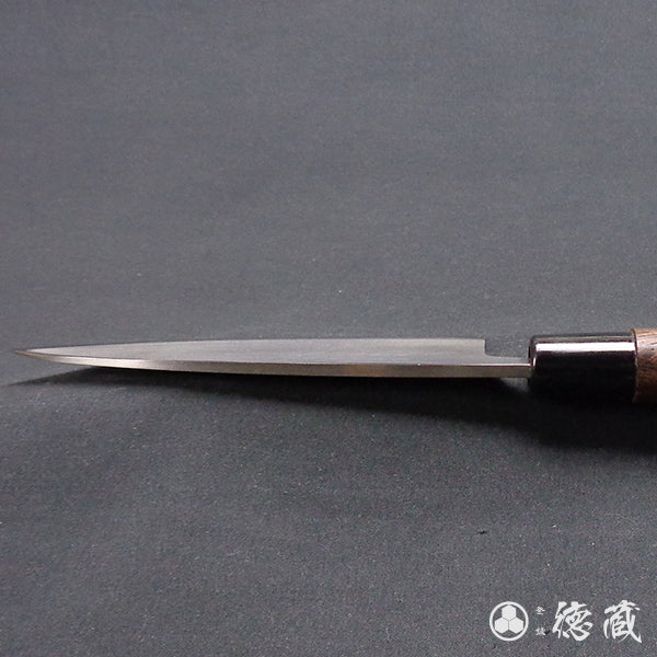 AUS8　左　小出刃包丁　ウエンジ柄