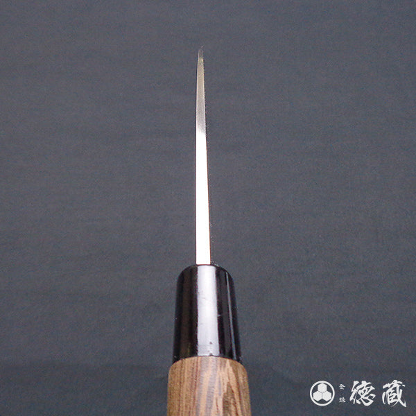 AUS8　左　小出刃包丁　ウエンジ柄
