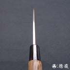 AUS8　左　小出刃包丁　ウエンジ柄