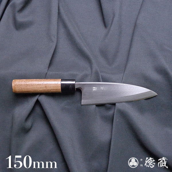 銀三　厚出刃包丁　ウエンジ柄