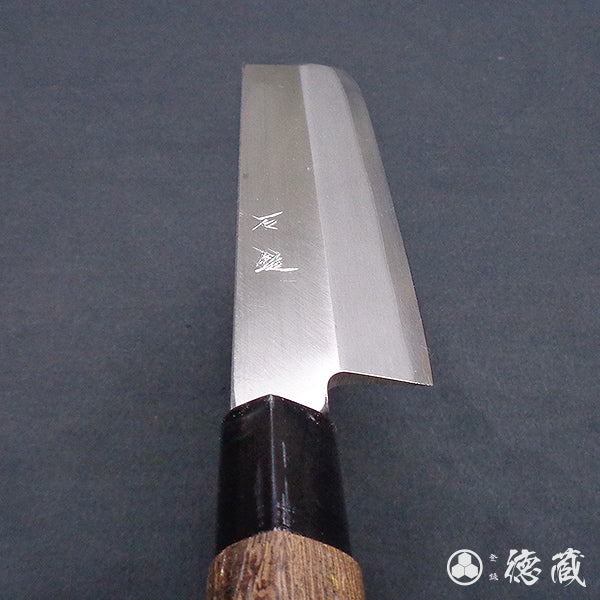 AUS8　関東型薄刃包丁　ウエンジ柄