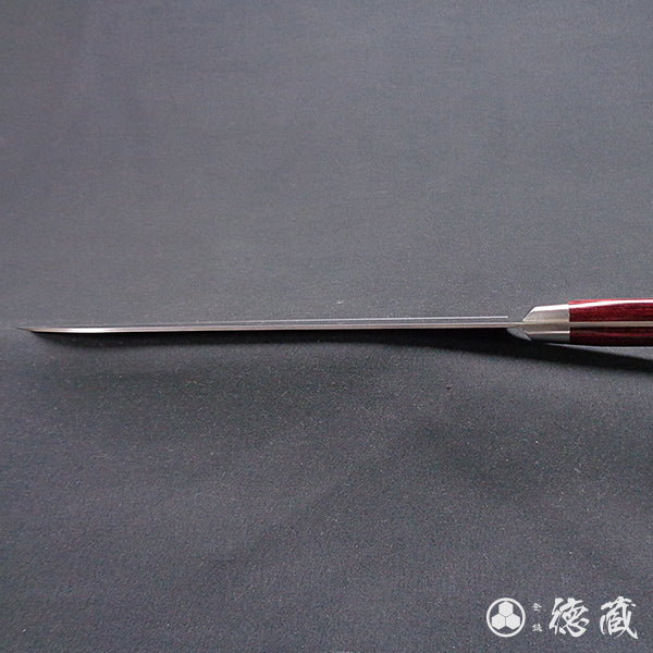 A8 Santoku-knife red handle