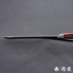 A8 Santoku-knife red handle