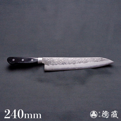 silver3  matt finish  chef's knife  black handle