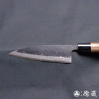 青二　黒打仕上　舟行包丁　胡桃柄