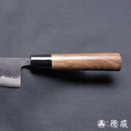 青二　黒打仕上　舟行包丁　胡桃柄