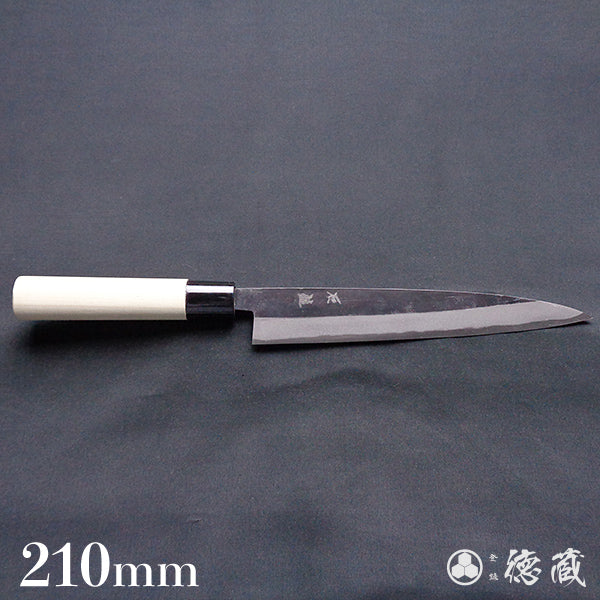 青二　黒打仕上　筋切包丁　朴柄