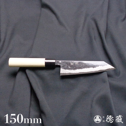 Blue-2  blackened finish  Kiritsuke-knife  Park handle