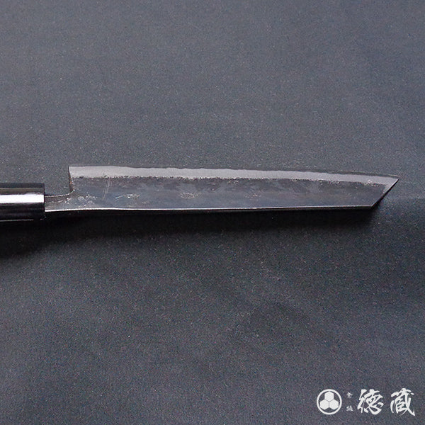blue-2 (blue-2 carbon steel)  Black finish  bunka knives  park handle