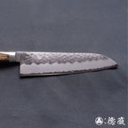 A8 锤纹加工 三德包丁 浅茶色手柄