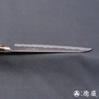 A8 锤纹加工 三德包丁 浅茶色手柄