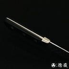 VG10　ステンレス牛刀包丁　黒ハンドル