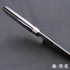 Blue-super hammered finish    Gyutou-knife (chef's knife)  black handle