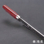 青S 槌面加工 牛刀 红色手柄