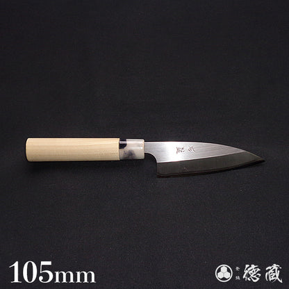 white-2 (white-2 carbon steel) small kitchen knife   park handle