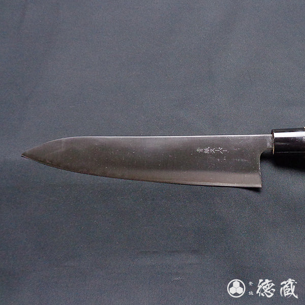 blue super carbon steel   polished finish   Gyutou-knife (chef's knife)   walnuts handle