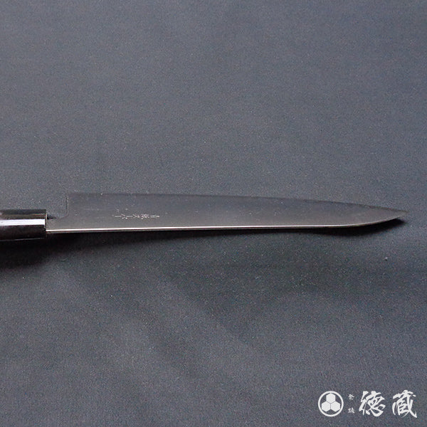 blue super carbon steel   polished finish   Gyutou-knife (chef's knife)   walnuts handle