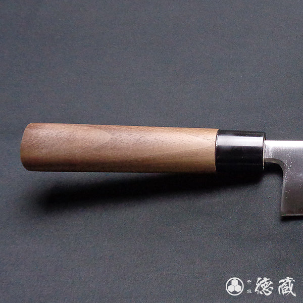 blue super carbon steel   polished finish   Gyutou-knife (chef's knife)   walnuts handle
