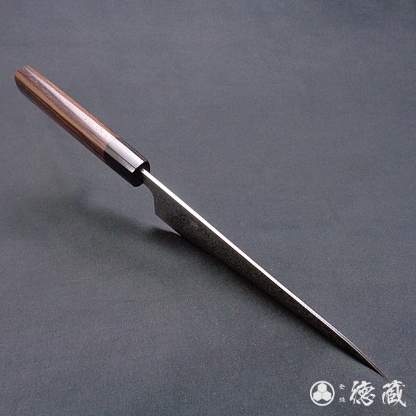SKD 大马士革 三德刀 黑色手柄