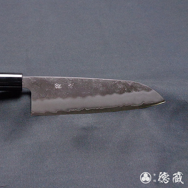 Ginsan (Silver3)  stainless steel  matt finish  santoku knife  walnuts handle