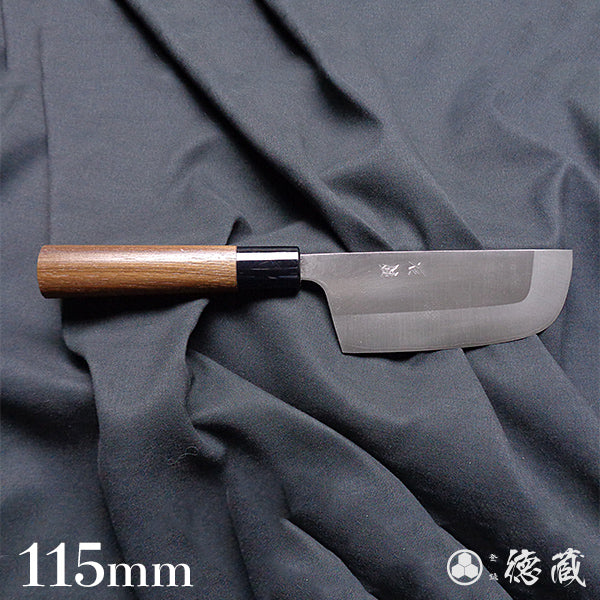 AUS8 harvest knife stainless steel    walnuts handle