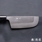 AUS8 harvest knife stainless steel    walnuts handle
