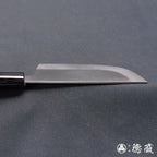 AUS8 harvest knife stainless steel    walnuts handle