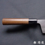 AUS8 harvest knife stainless steel    walnuts handle