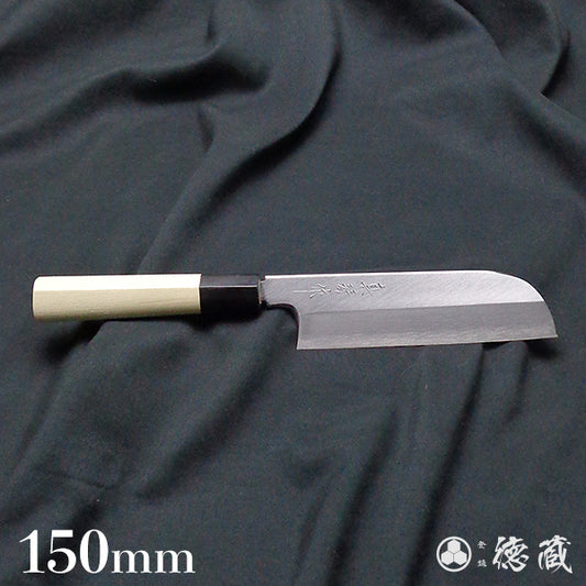 TADOKORO　KNIVES　white-2 (white-2 carbon steel)  Kama- style usuba-knife ( falciform vegetable knives)