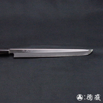TADOKORO　KNIVES　white-2 (white-2 carbon steel)  Sakimaru-Takohiki-knives (rounded tip knives for cutting octopus)