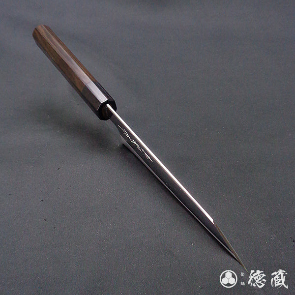 TADOKORO KNIVES  Ginsan (Silver3) stainless steel Kiritsuke  shape petty knife  Mirror finish