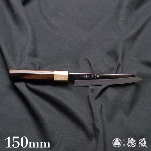 TADOKORO KNIVES  Ginsan (Silver3) stainless steel Kiritsuke shape petty knife  Mirror finish