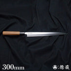Carbon High-grade White Steel Fuguhiki-knife (Knife for cutting puffer fish) Japanese Yew Octagonal Handle