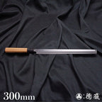 Carbon High-grade White Steel Takohiki-Knife (knives for cutting octopus) Japanese Yew Octagonal Handle
