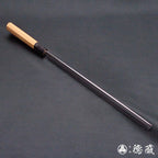 上白鋼　タコ引き包丁　イチイ八角柄