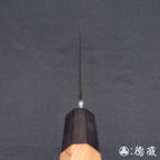 上白鋼　タコ引き包丁　イチイ八角柄