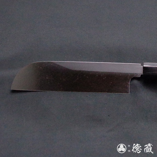 Carbon High-grade White Steel Sickle-Shaped Usuba Knife (Single-edged Blade) Japanese Yew Octagonal Handle