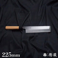 Carbon High-grade White Steel Usuba Knife (Single-edged Blade) Japanese Yew Octagonal Handle